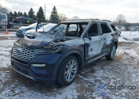 2021 Ford Explorer Limited z USA, uszkodzony, nr VIN 1FMSK8FH0MGB02891